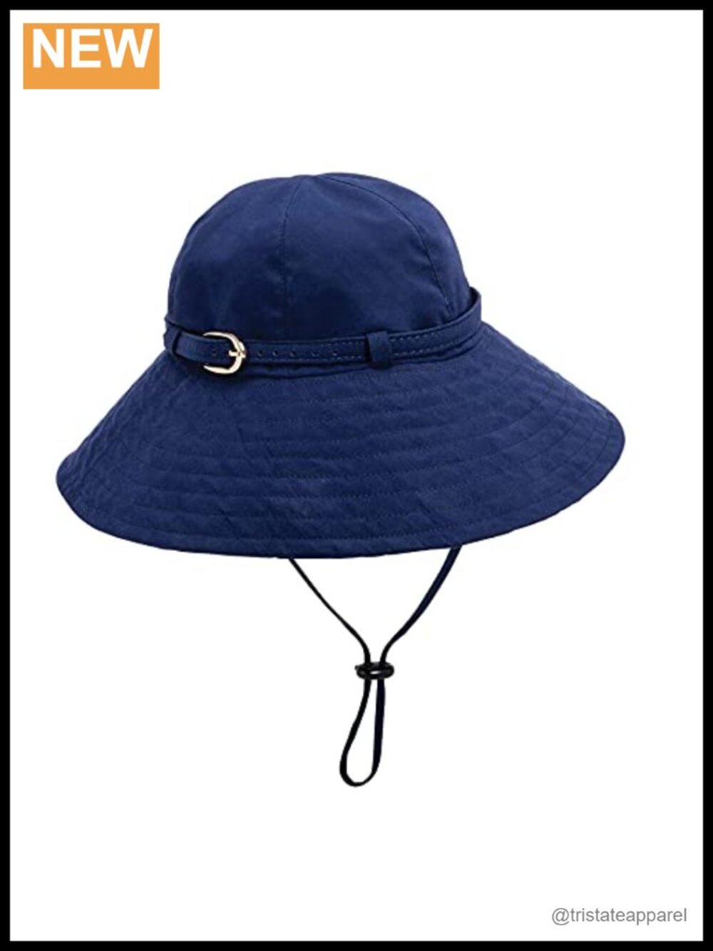 Waterproof Bucket Hat with Sun Protection and Adjustable Chinstrap for Hiking
